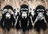 Three Wize Monkeys
