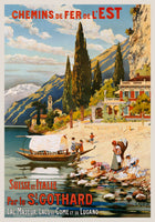 Schweiz und Italien über den St. Gotthard