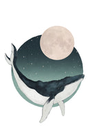 Moonlight Humpback Whale