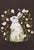 White Rabbit in Spring Meadow