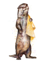 Bathtime Otter