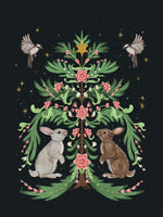Christmas Tree Rabbits
