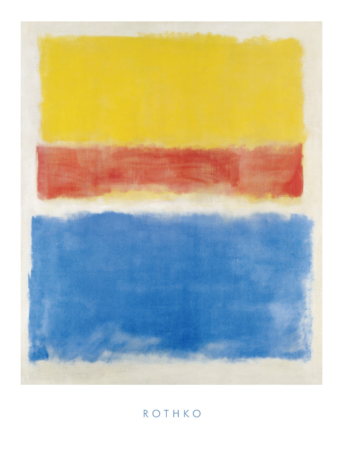 Untitled (Yellow-Red and Blue)
