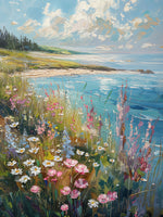 Vibrant Coastal Landscape I