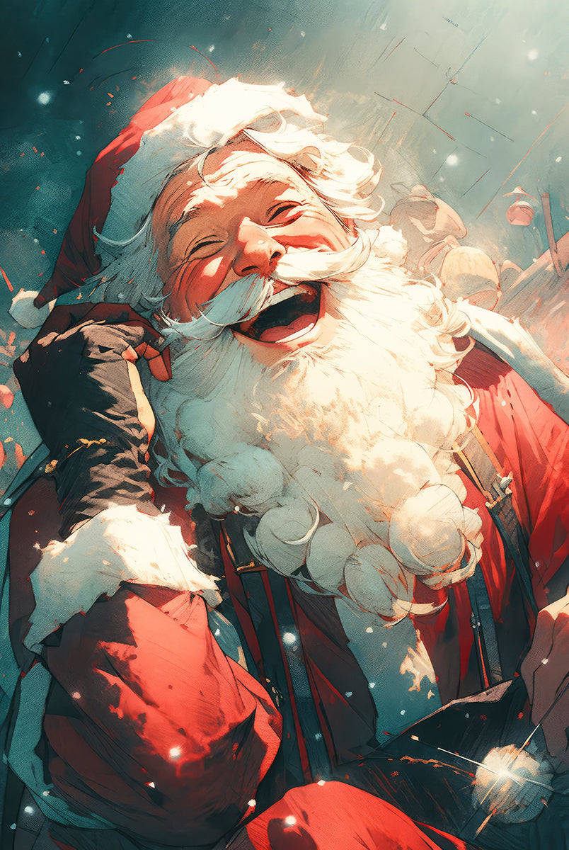 Laughing Santa
