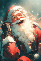 Laughing Santa
