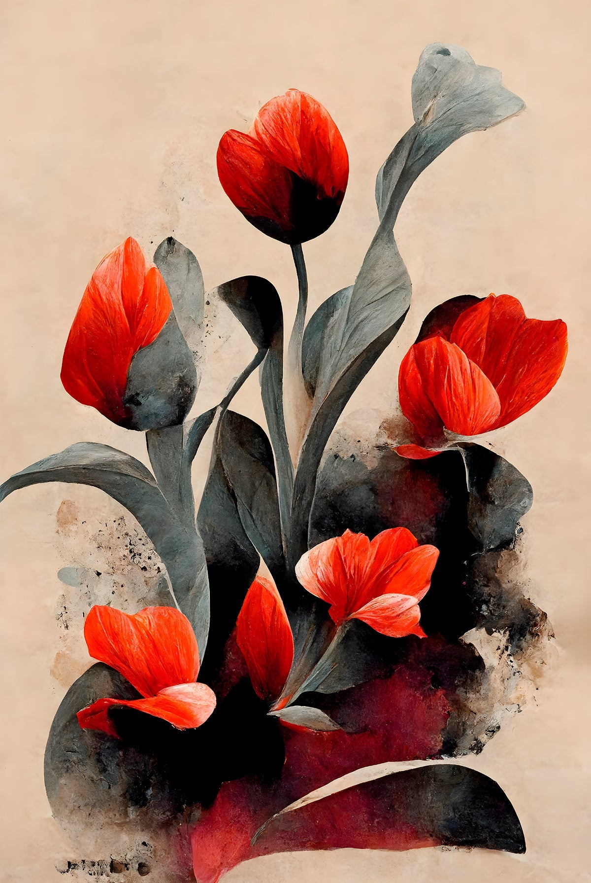 Red Tulips