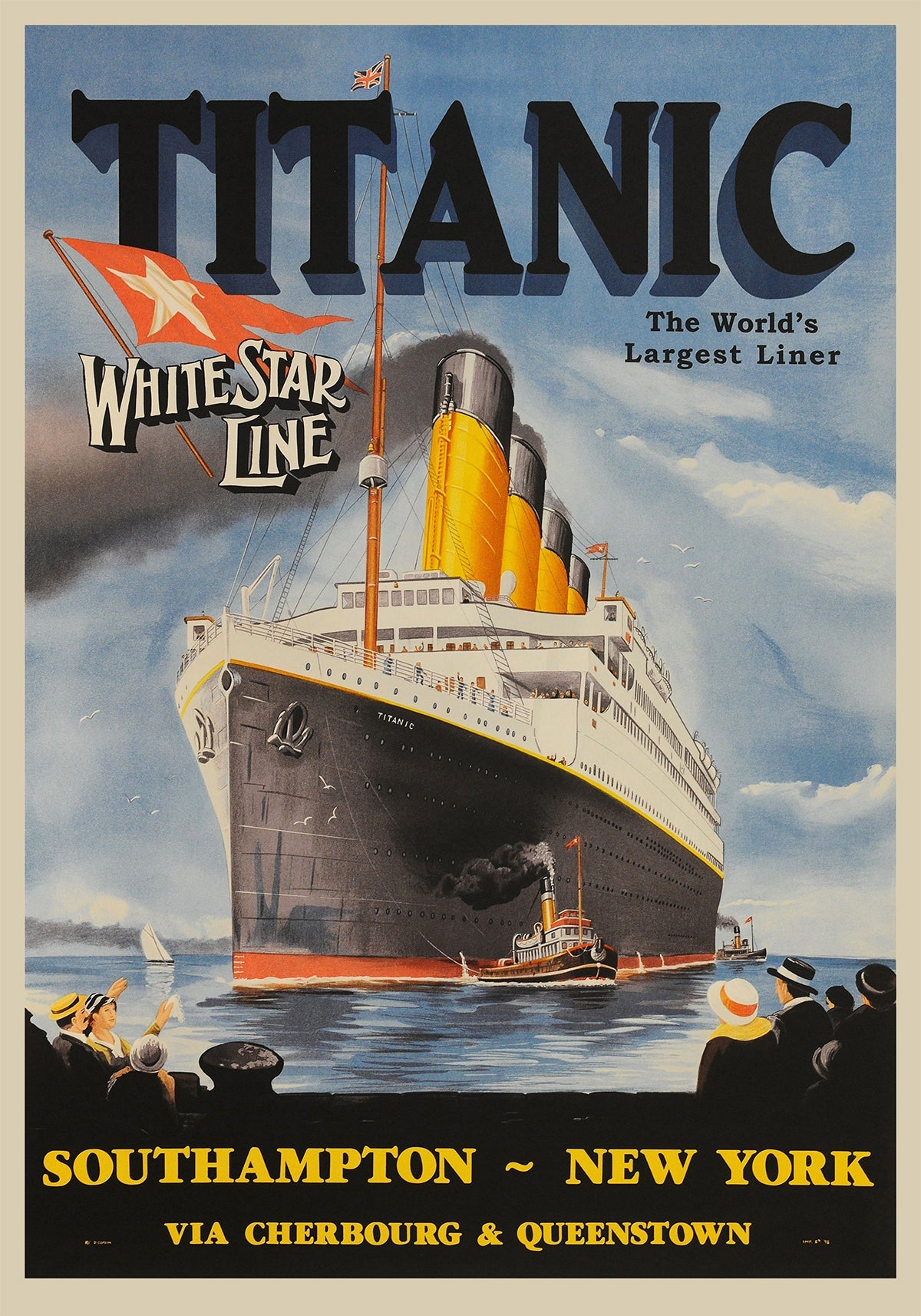 Titanic. White Star Line