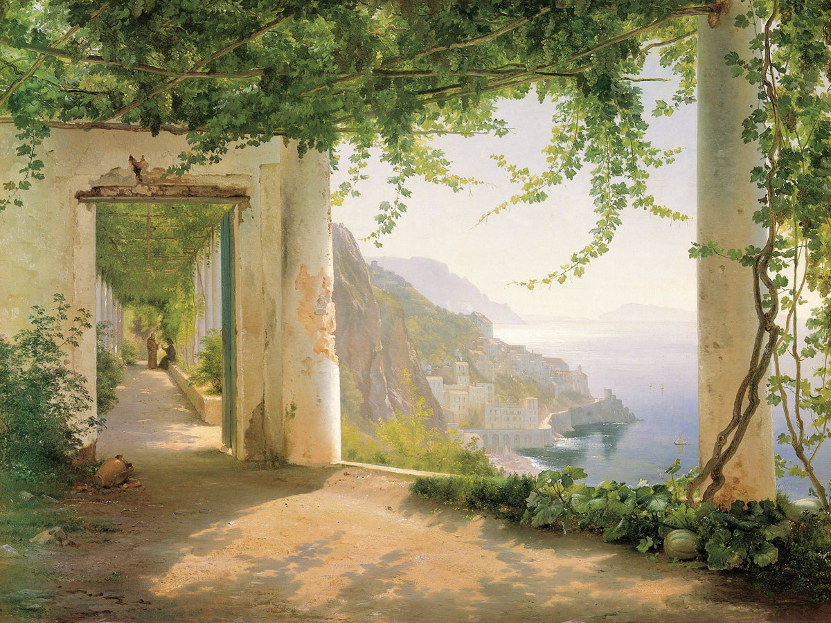 Carl Frederic Aagaard - Amalfi Cappuccini