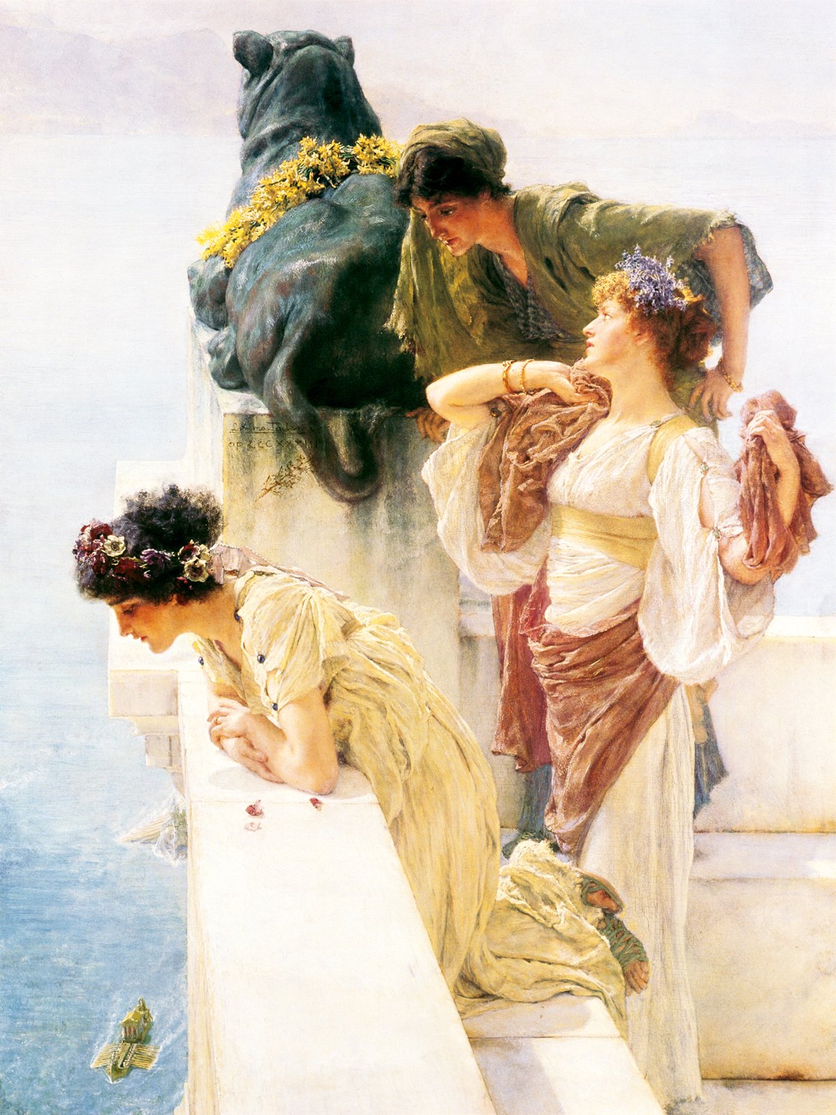 Sir Lawrence Alma-Tadema - A Coign of Vantage