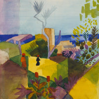 August Macke - Landschaft am Meer