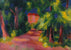 August Macke - Rotes Haus am Park
