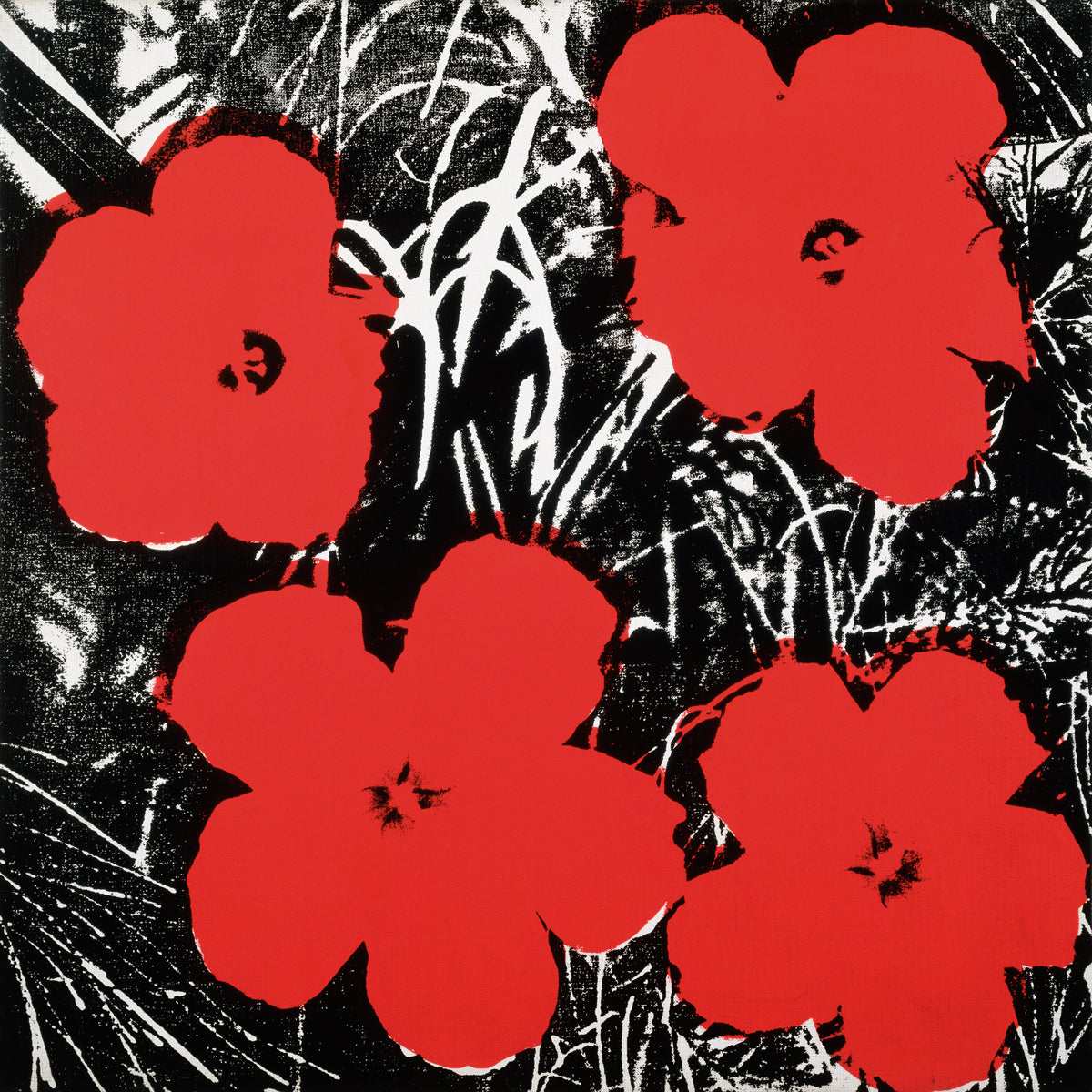 Andy Warhol - Flowers (Red), 1964