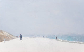 Bernhard Kock - Winterlicher Ostseestrand