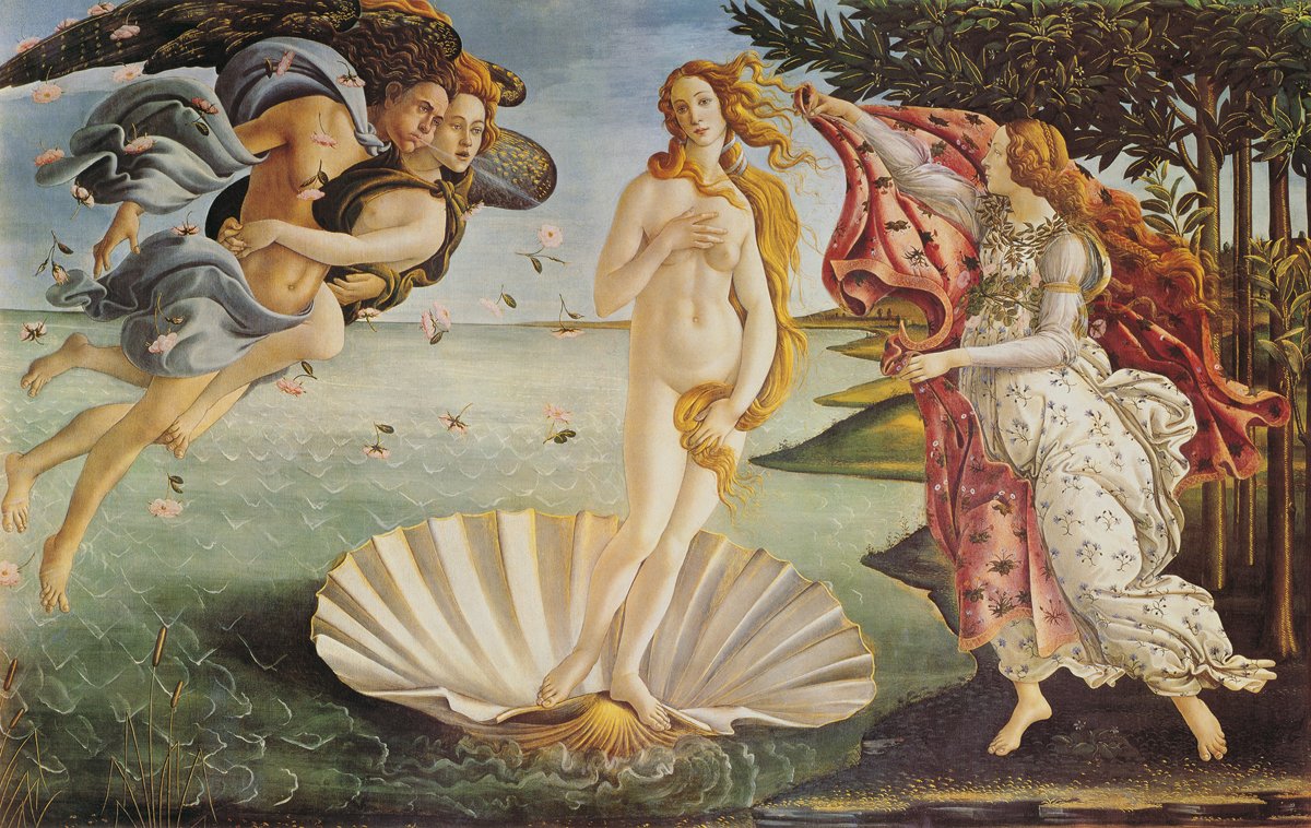 Sandro Botticelli - La nascita di Venere