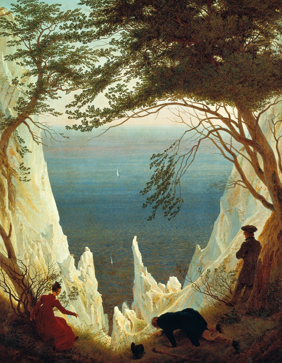 Caspar David Friedrich - Der Kreidefelsen von Rügen