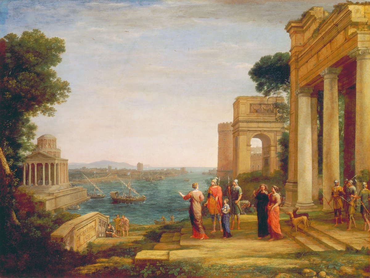 Claude Lorrain - Dido und Aeneas