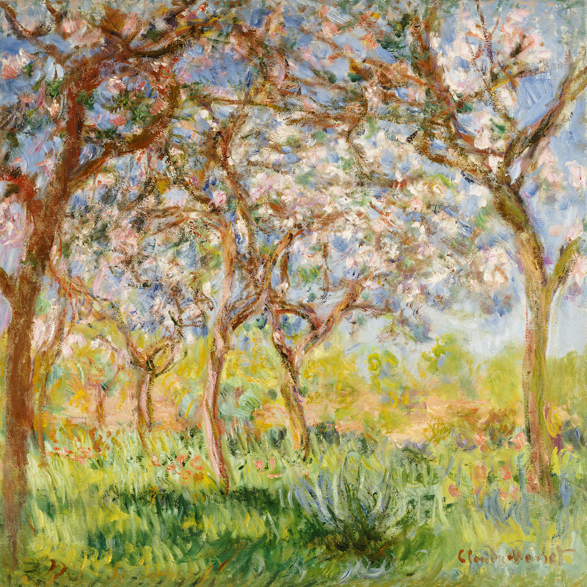Claude Monet - Frühling in Giverny