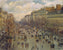 Camille Pissarro - Der Boulevard Montmatre in Paris
