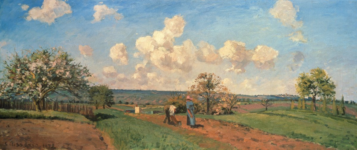 Camille Pissarro - Frühling