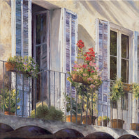 Christian Sommer - Balcon à Grasse (Provence)