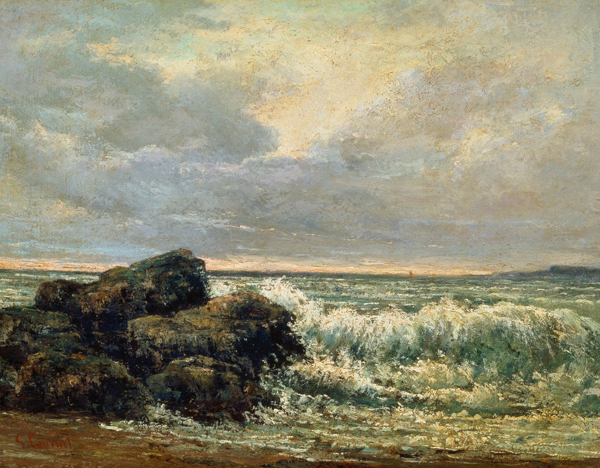 Gustave Courbet - Die Welle