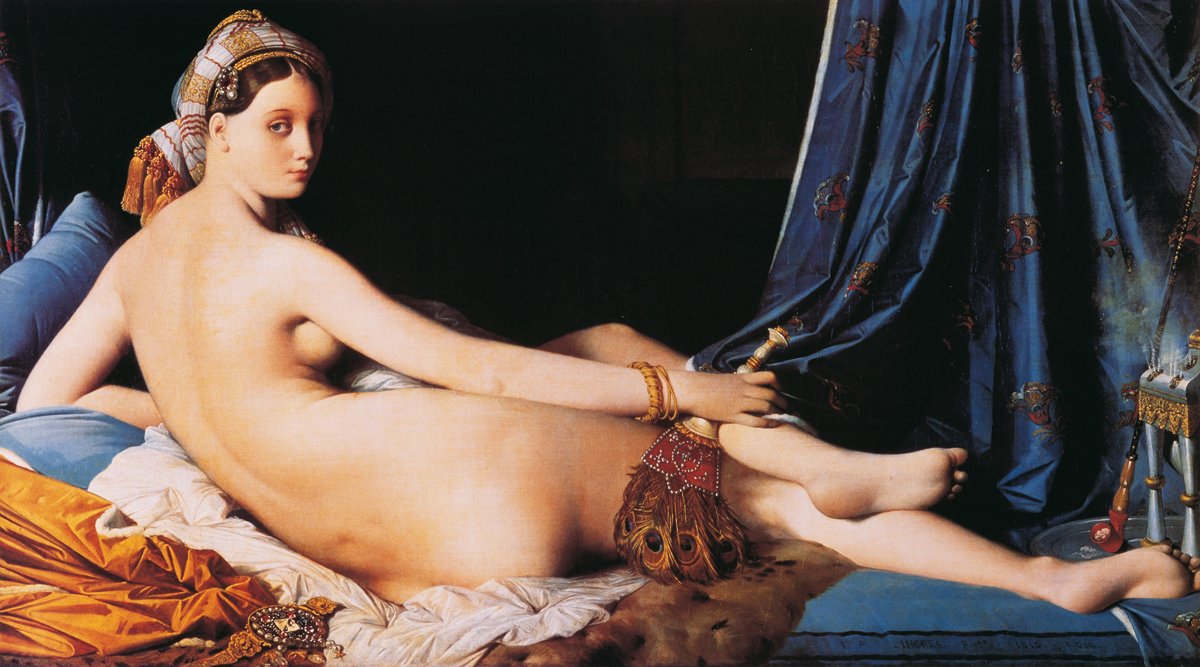 Dominique Ingres - La Grande Odalisque