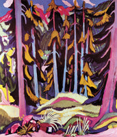 Ernst Ludwig Kirchner - Waldinneres