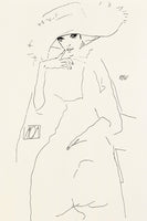 Egon Schiele - Die Tänzerin Moa