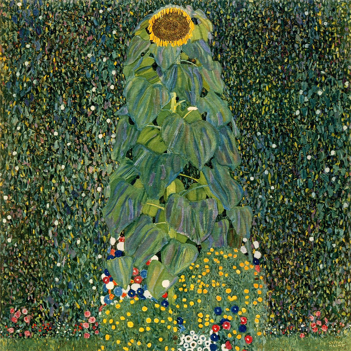 Gustav Klimt - Die Sonnenblume