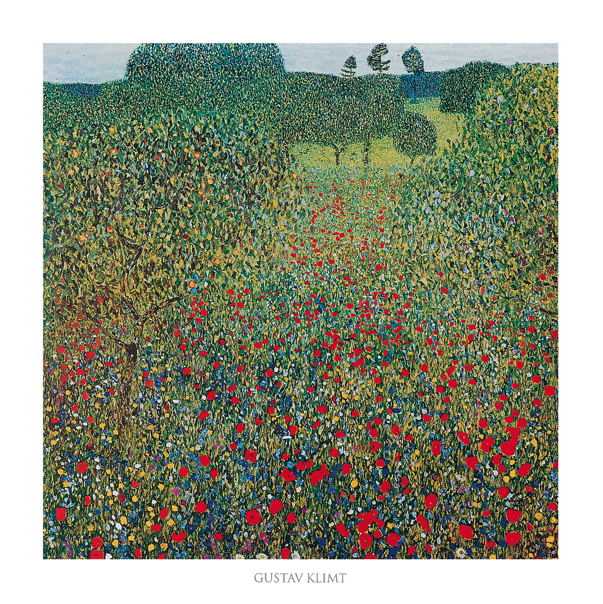 Gustav Klimt - Campo di papaveri