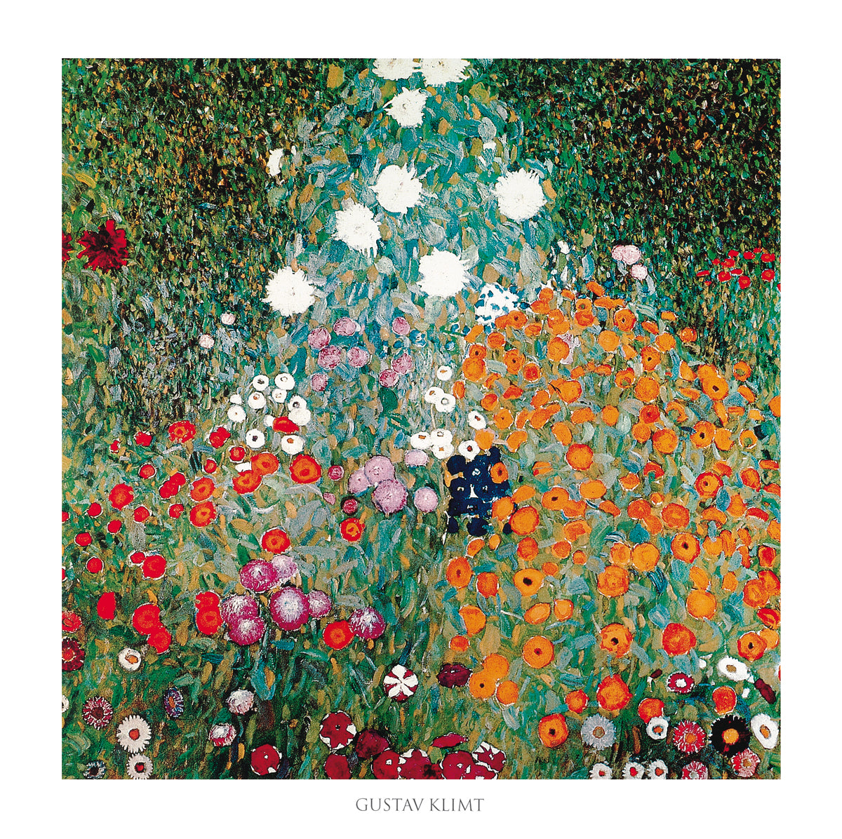 Gustav Klimt - Giardino fiorito