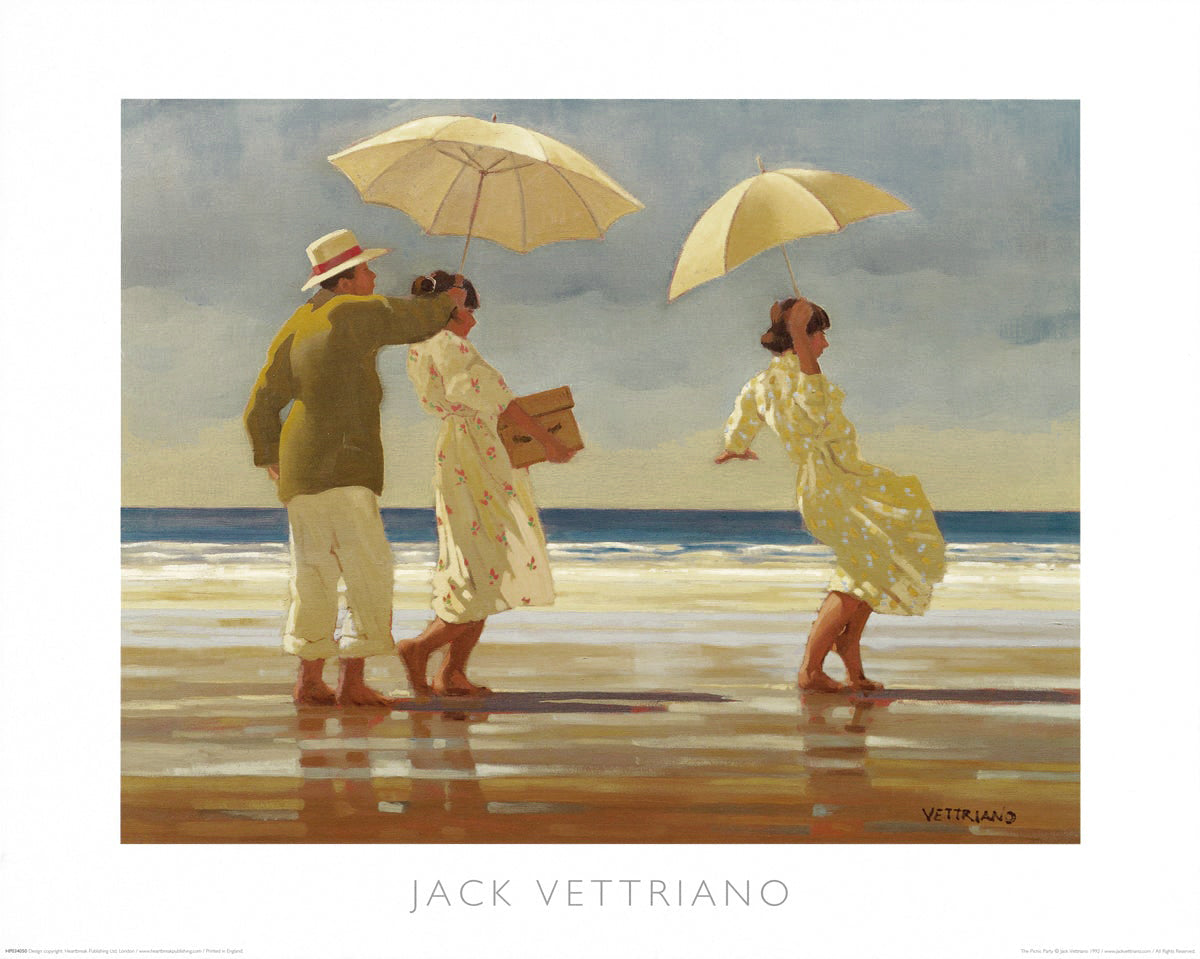 Jack Vettriano - The Picnic Party