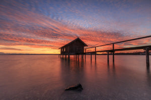 Markus Scholz - Sonnenuntergang am Ammersee