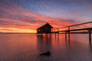 Markus Scholz - Sonnenuntergang am Ammersee
