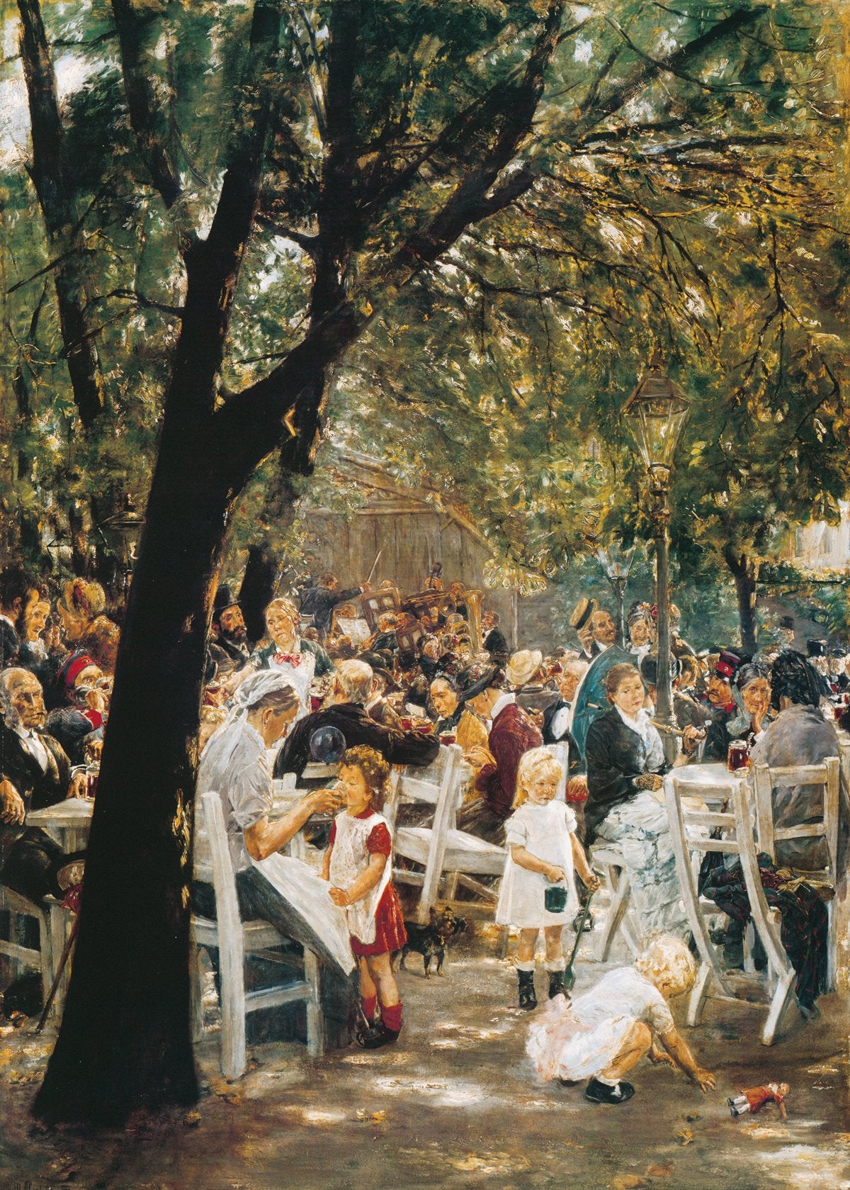 Max Liebermann - Münchner Biergarten