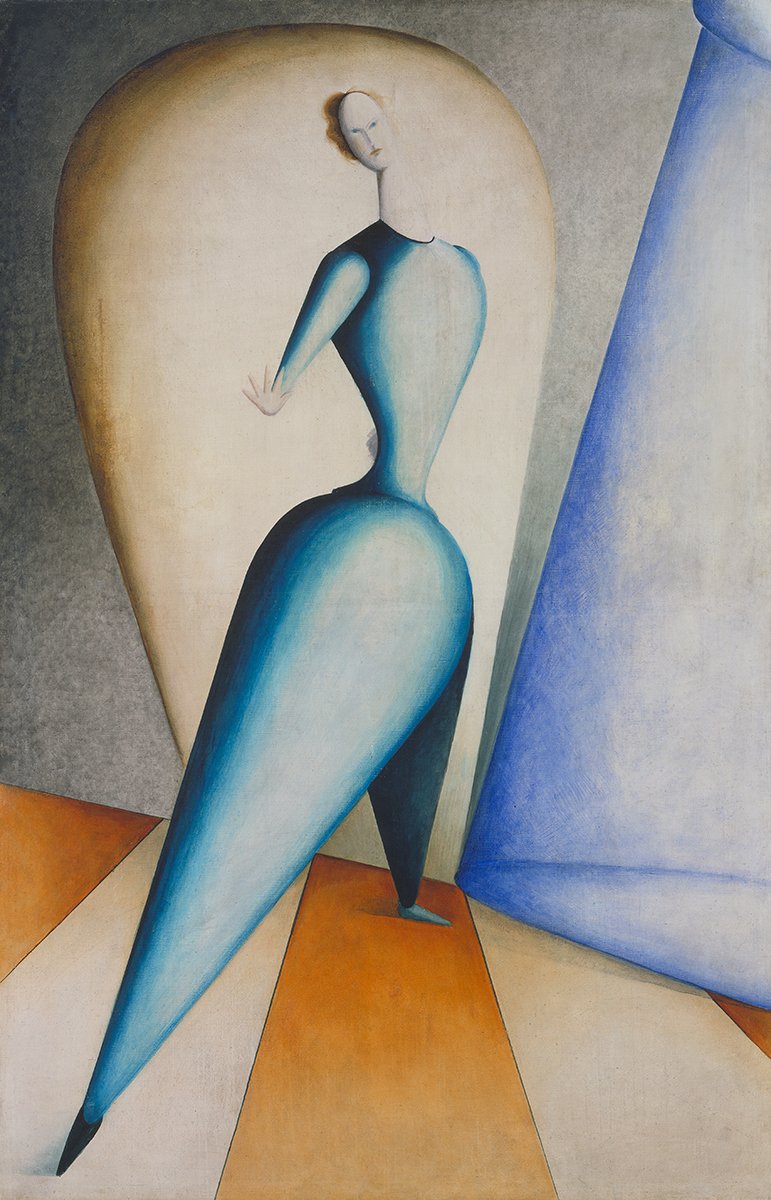 Oskar Schlemmer - Tänzerin - Die Geste