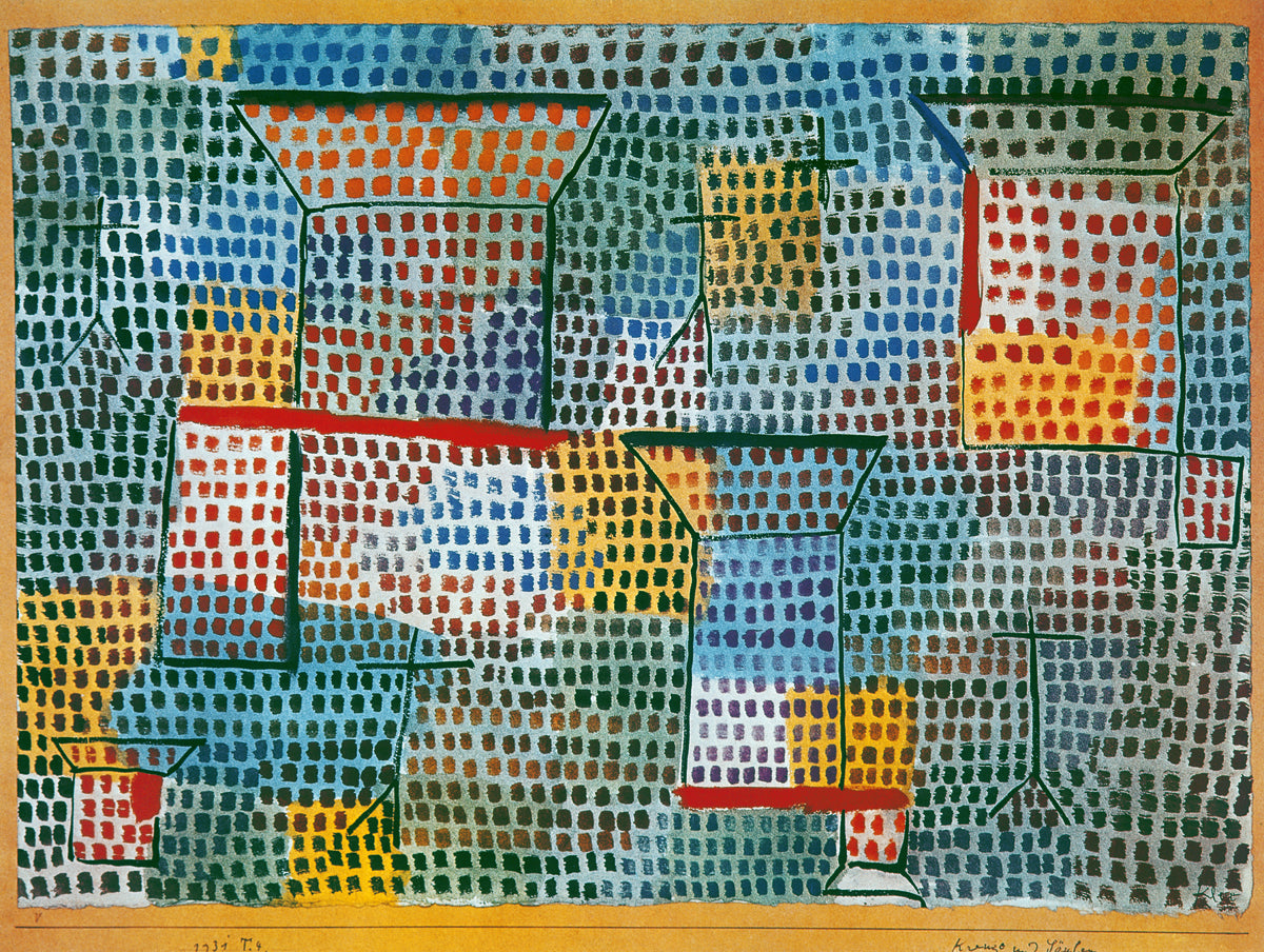 Paul Klee - Kreuze und Säulen