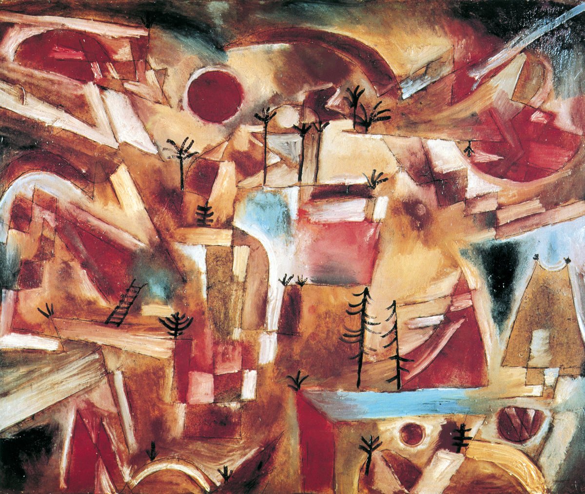 Paul Klee - Felsenlandschaft