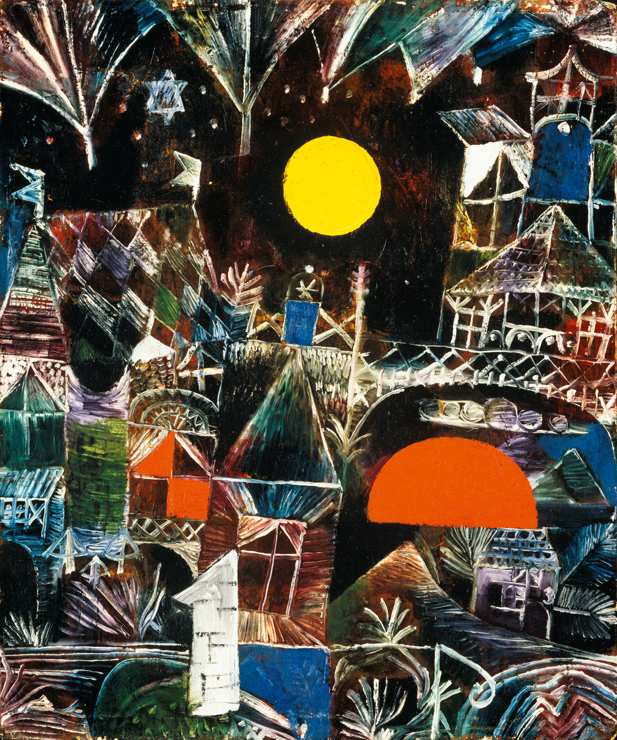Paul Klee - Mondaufgang - Sonnenuntergang
