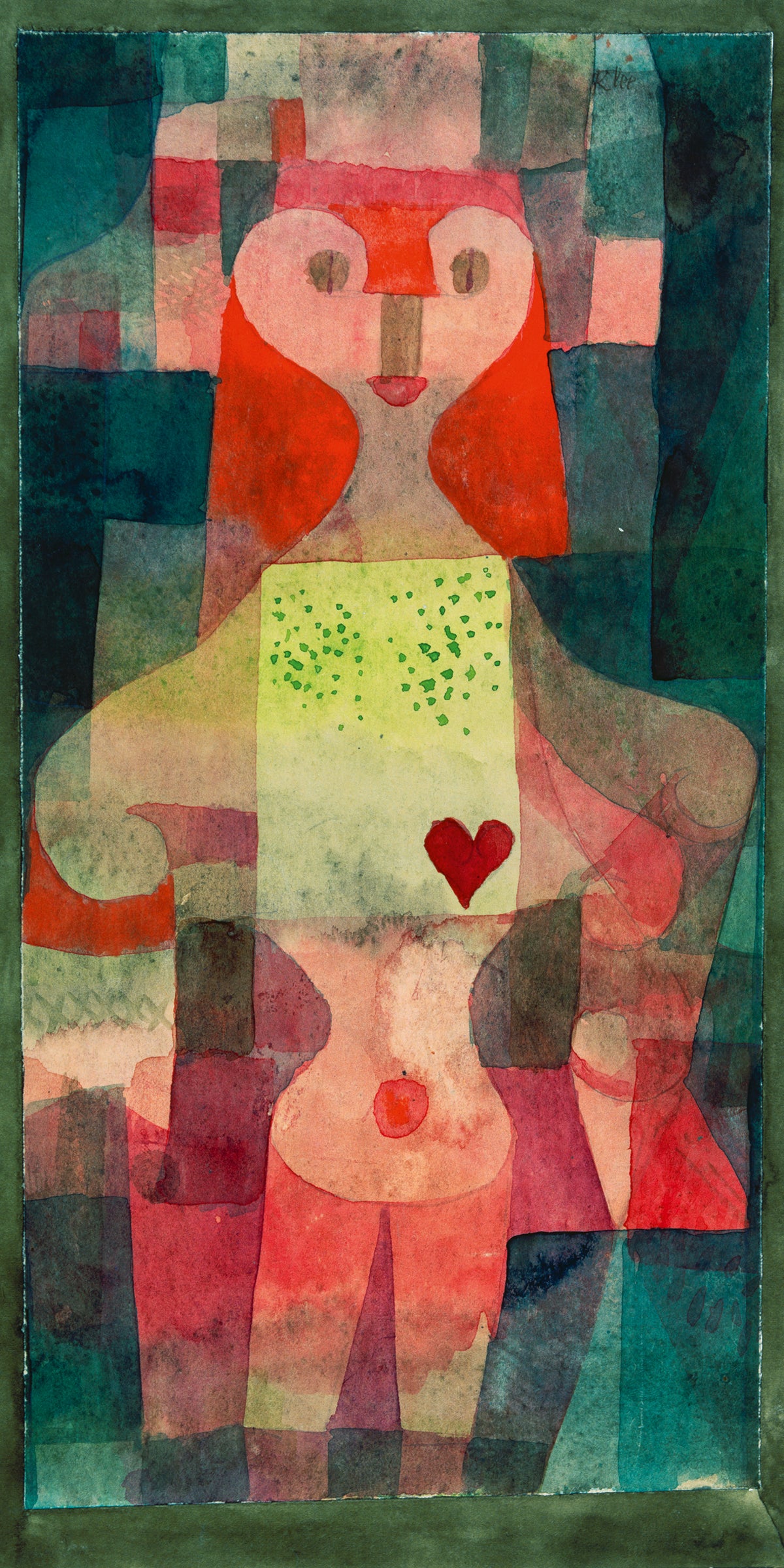 Paul Klee - Herzdame