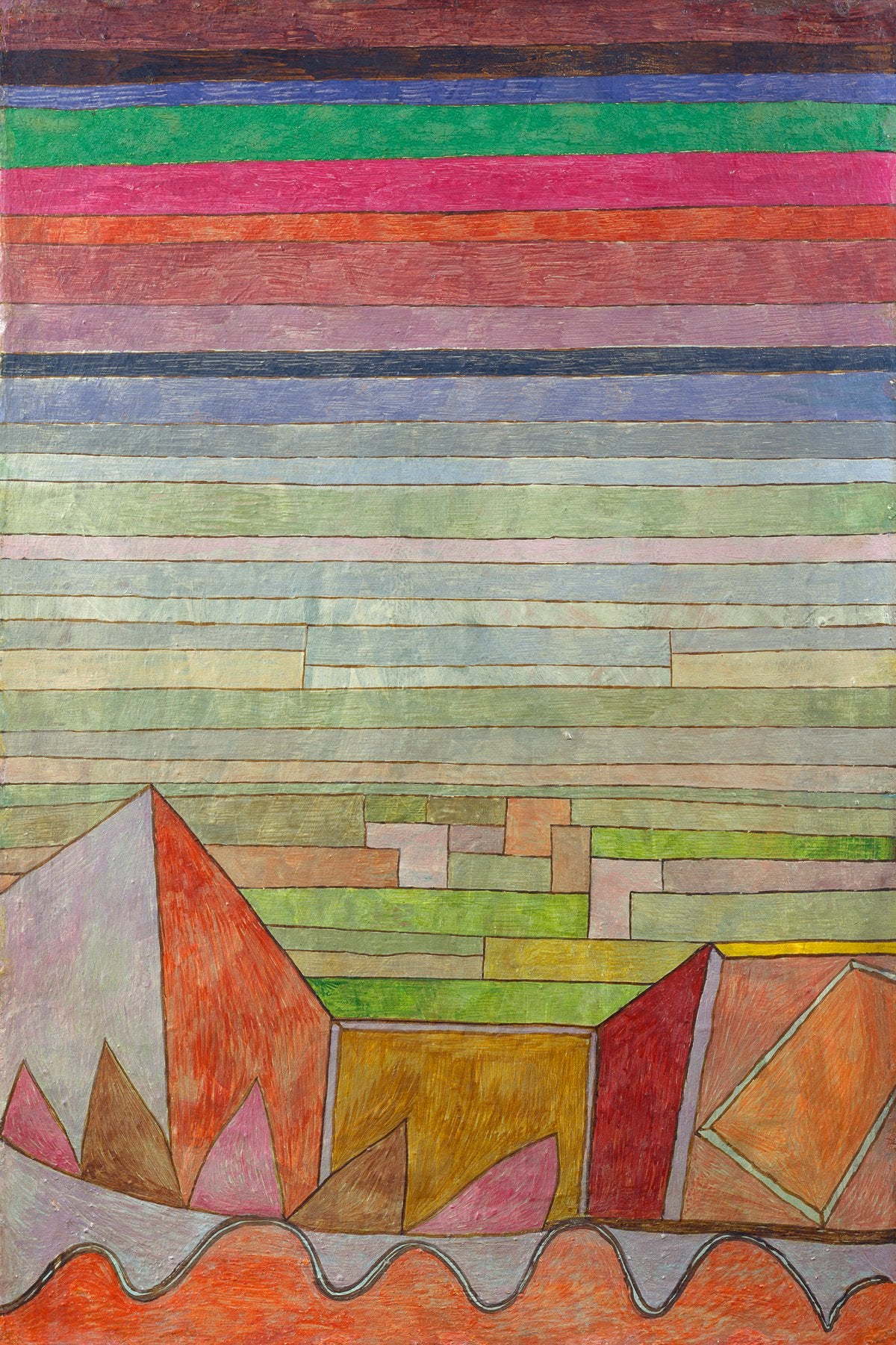 Paul Klee - Blick in das Fruchtland