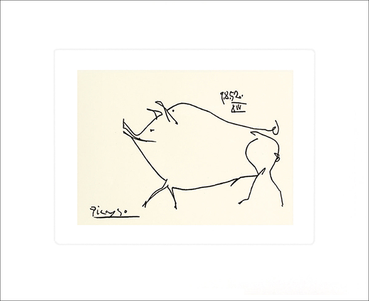 Pablo Picasso - Le petit cochon