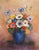 Odilon Redon - Blumen in einer blauen Vase