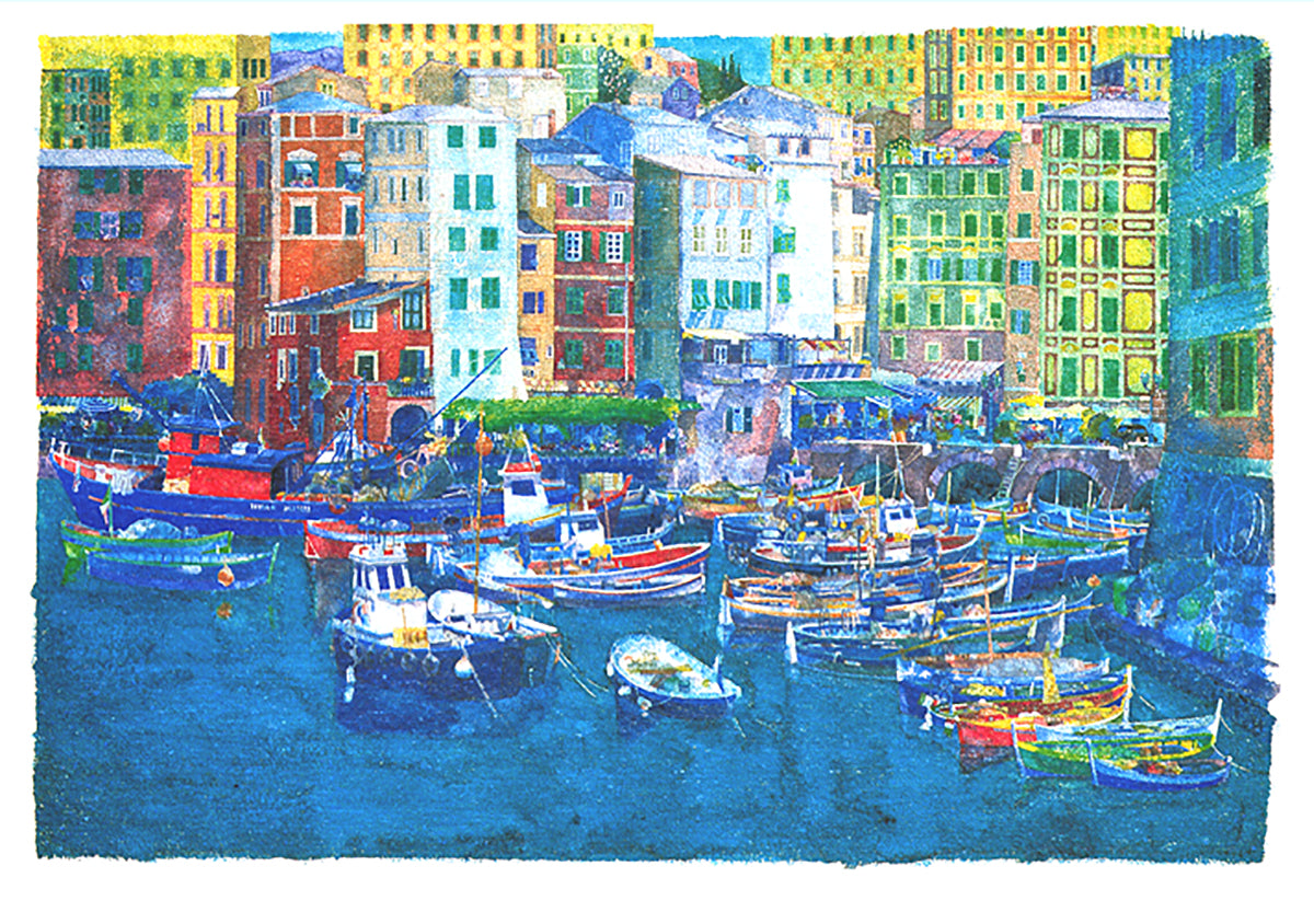 Camogli Levante Von Ralf Westphal Wandbilder Von PGM Art WorlD camogli-levante-von-ralf-westphal-wandbilder-von-pgm-art-world