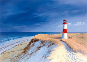 Sigurd Schneider - Leuchtturm bei List/Sylt