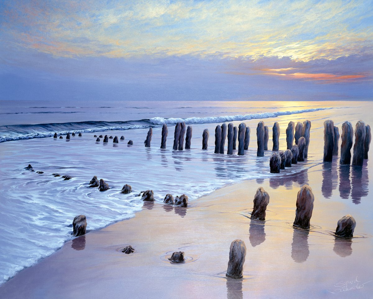 Sigurd Schneider - Sunset at Ostsee Coast I