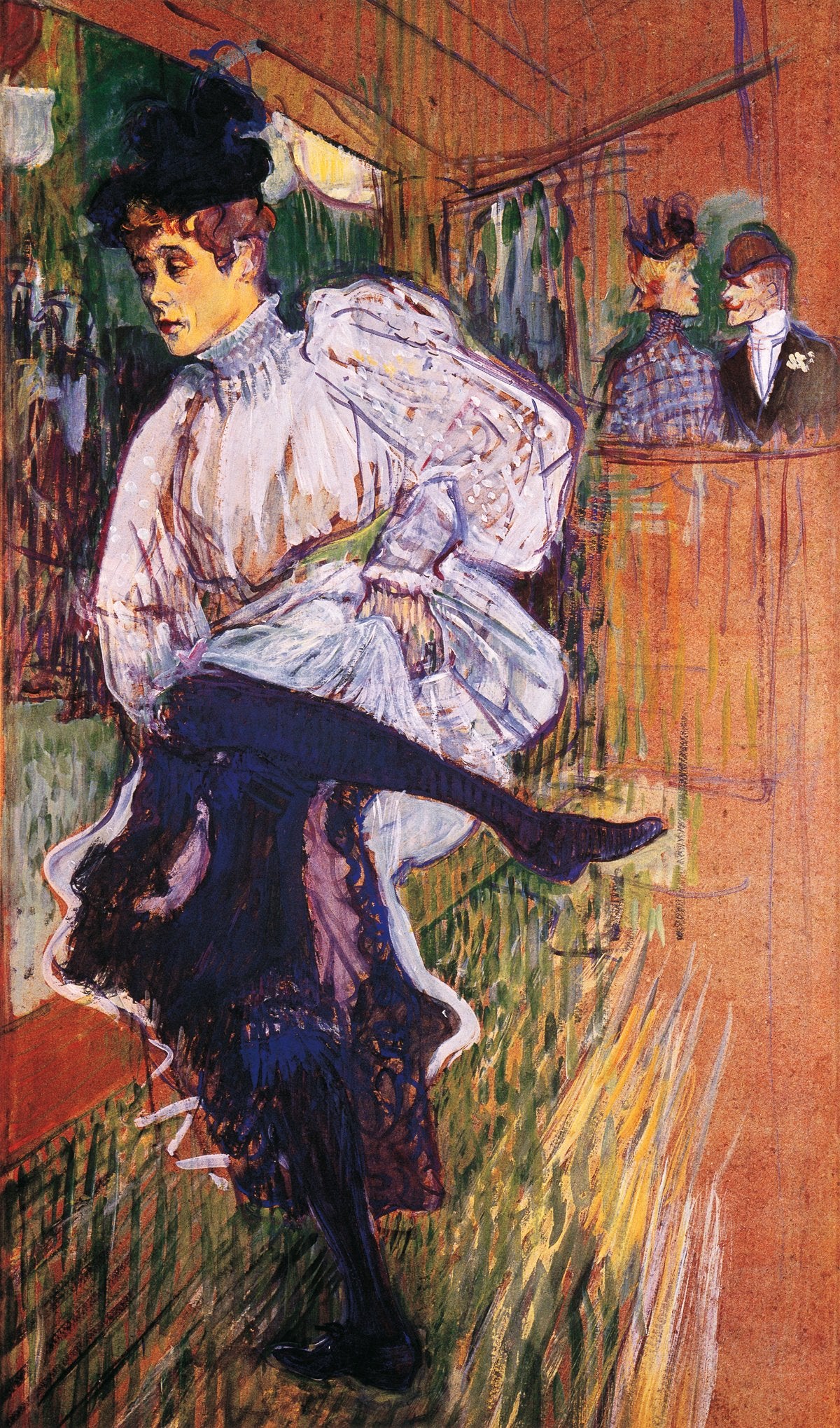 Henri De Toulouse-Lautrec - Jane Avril tanzend