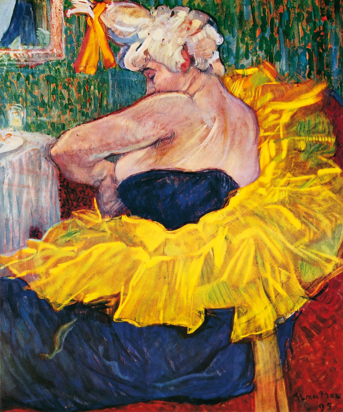 Henri De Toulouse-Lautrec - La clownesse Cha-U-Kao