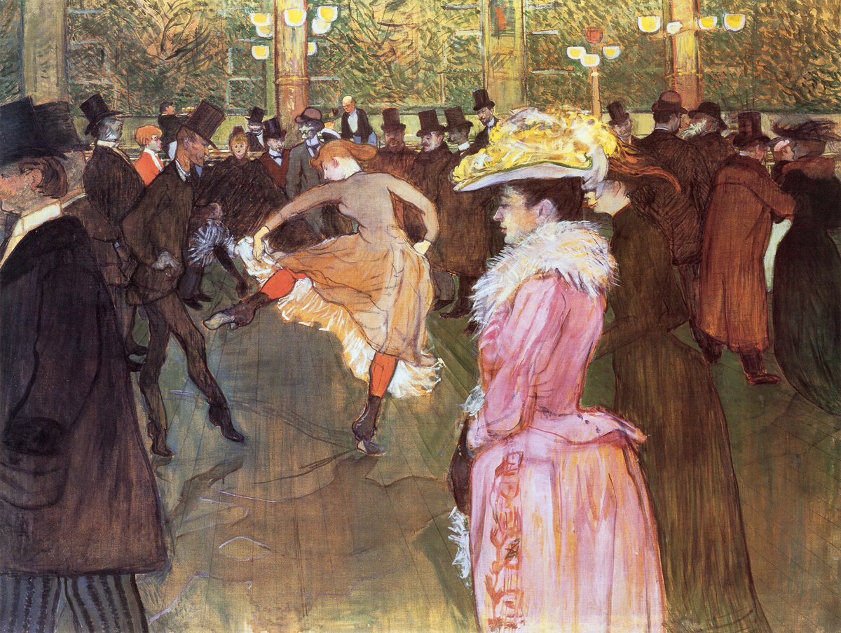 Henri De Toulouse-Lautrec - Ball im Moulin Rouge